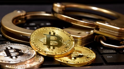 Bitcoin handcuffs